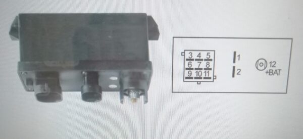 Centralina candelette renault 12v 12pin HUCO