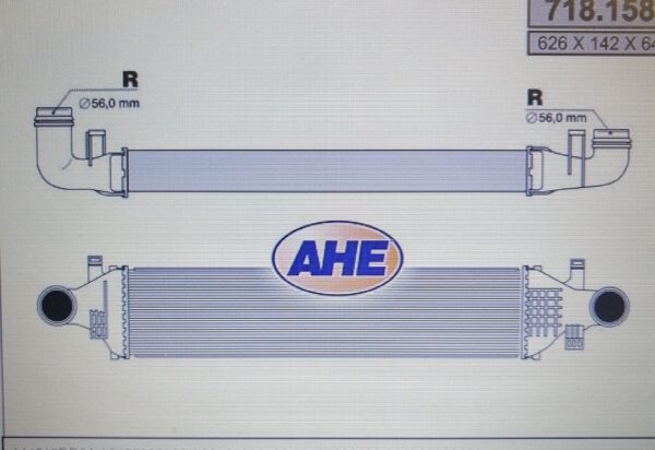 INTERCOOLER MERCEDES AB CLASSE (W176 W246)